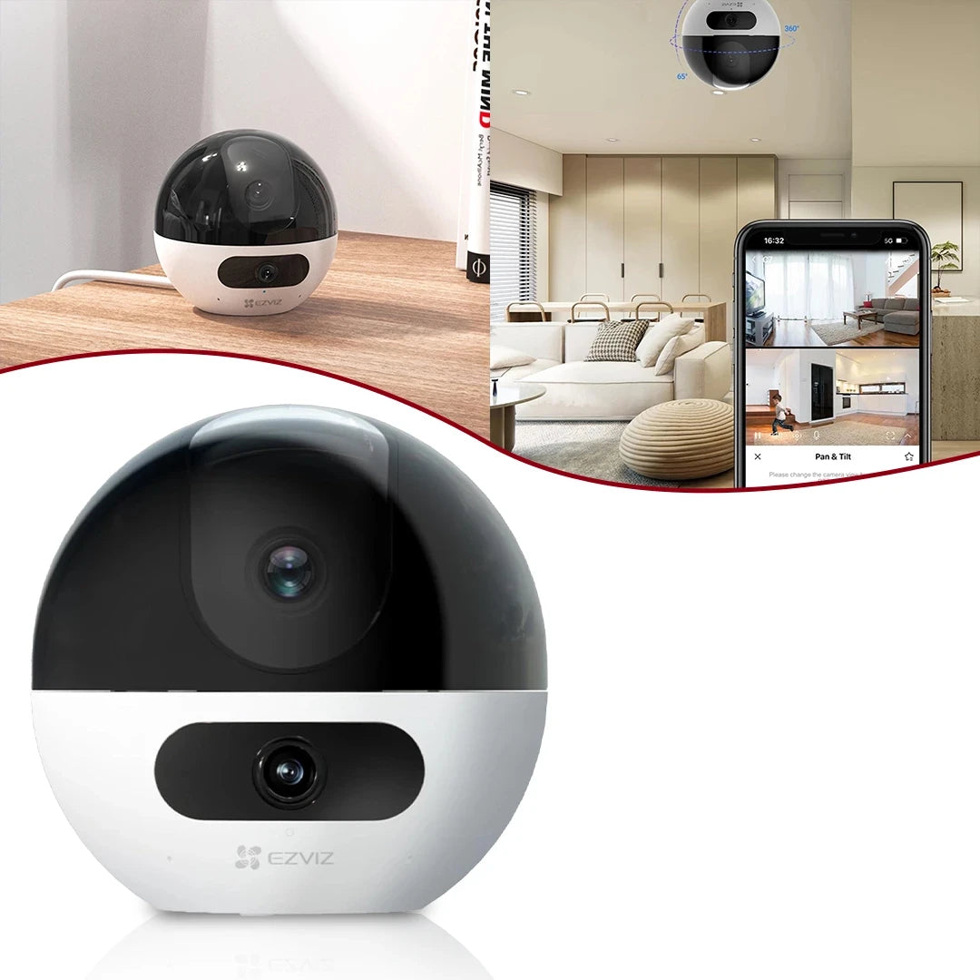 EZVIZ CS-C7 4MP (2K) Dual Smart Security Camera with Night Vision
