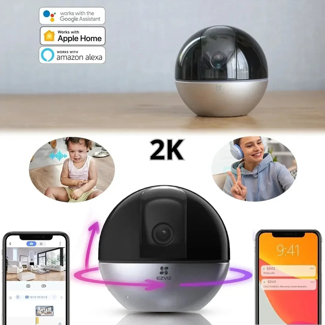 EZVIZ C6W Smart Surveillance Camera with 4MP (2K)