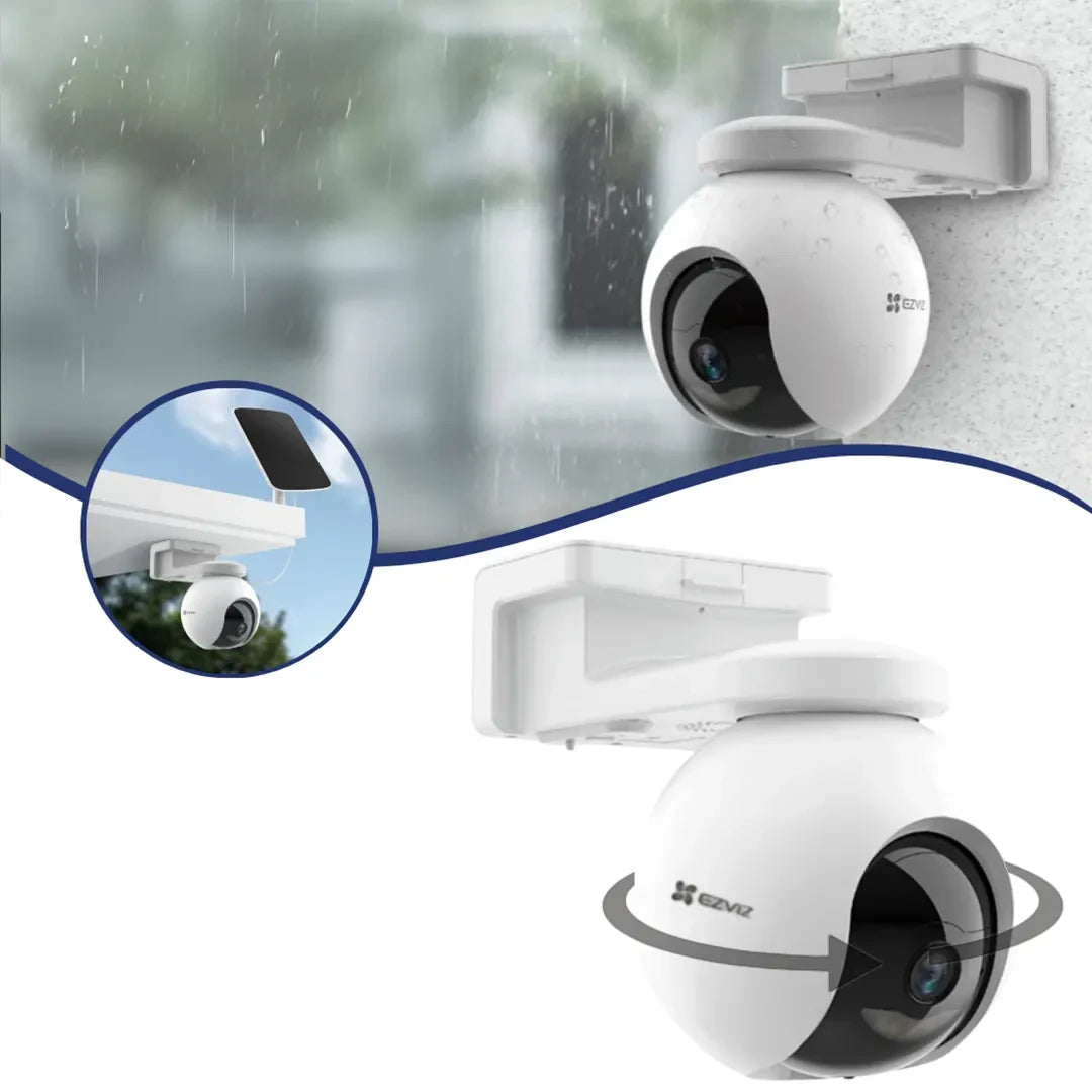EZVIZ CS-EB8-4G 4MP (2K) Smart Security Camera with 4G Connection and Night Vision
