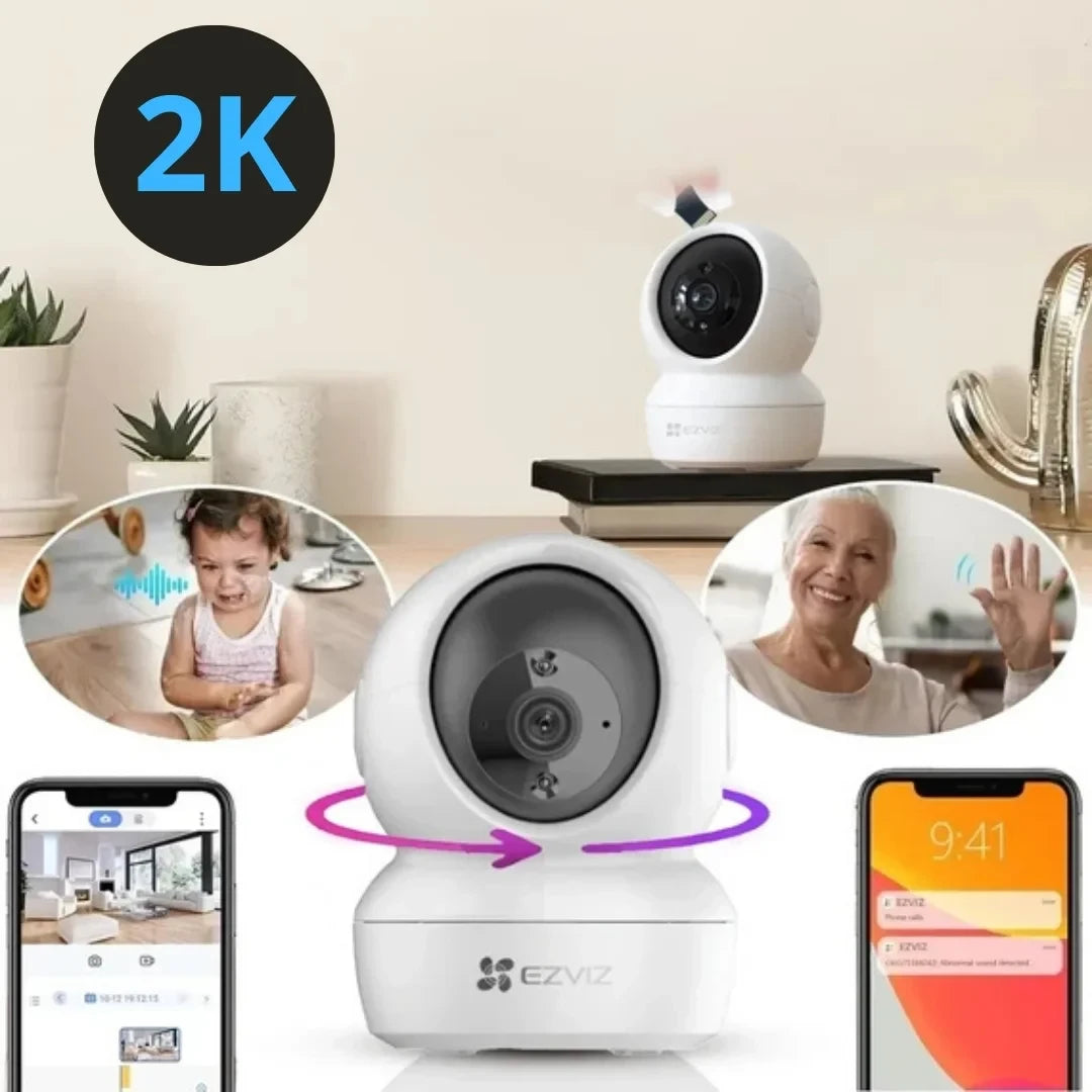 EZVIZ CS-H6c 4MP (2K) Smart Security Camera with Night Vision