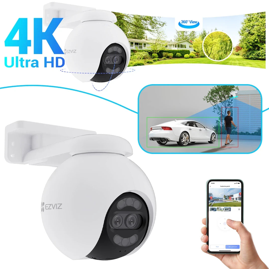 EZVIZ CS-H80x 8MP (4K) Security Camera with Night Vision