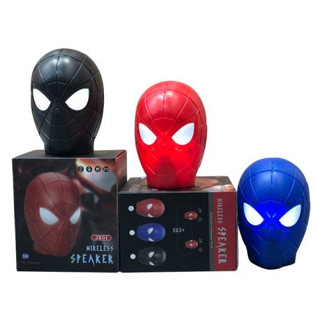 مكبر صوت لاسلكي JK01 من BT مكبر صوت صغير من طراز Spider-Man