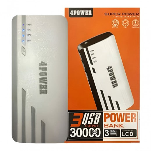 4Power 30000mAh Power Bank