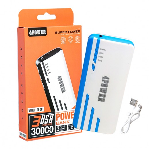 4Power 30000mAh Power Bank