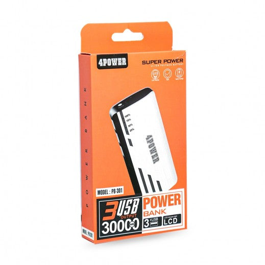 4Power 30000mAh Power Bank