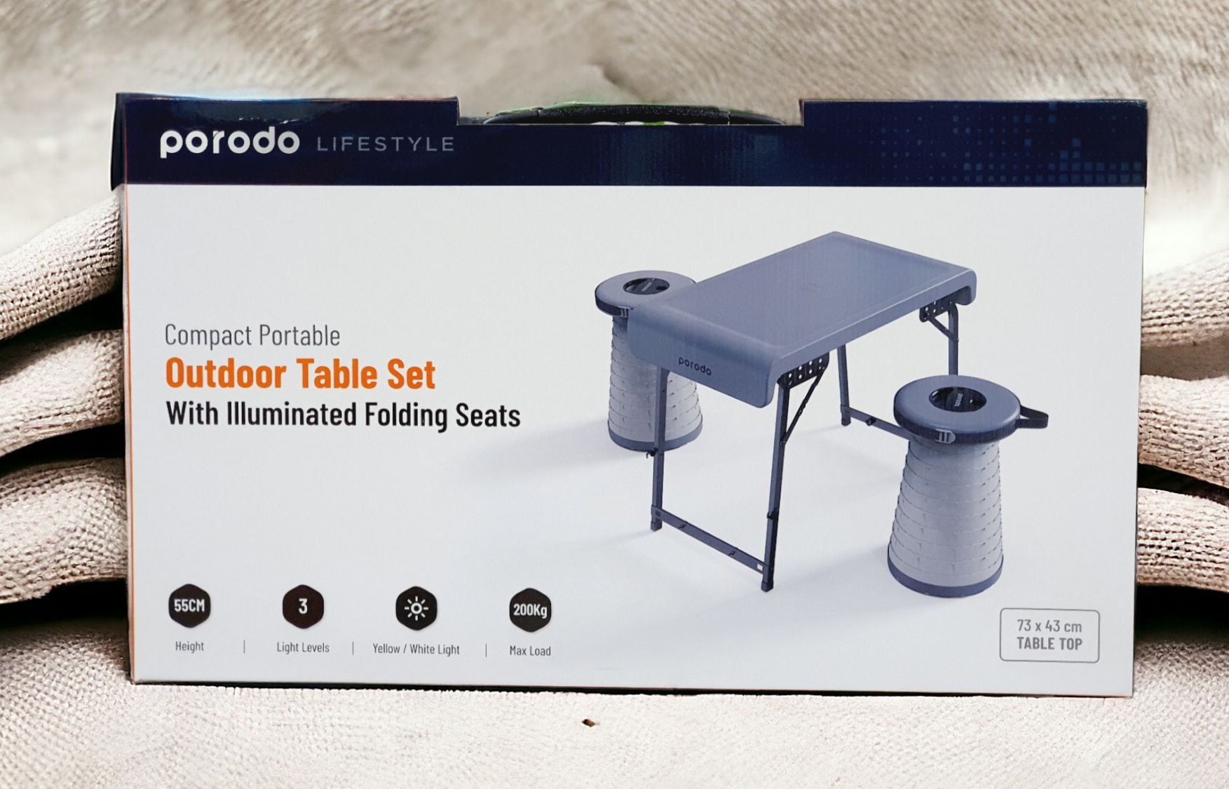 Porodo Camping Foldable Desk