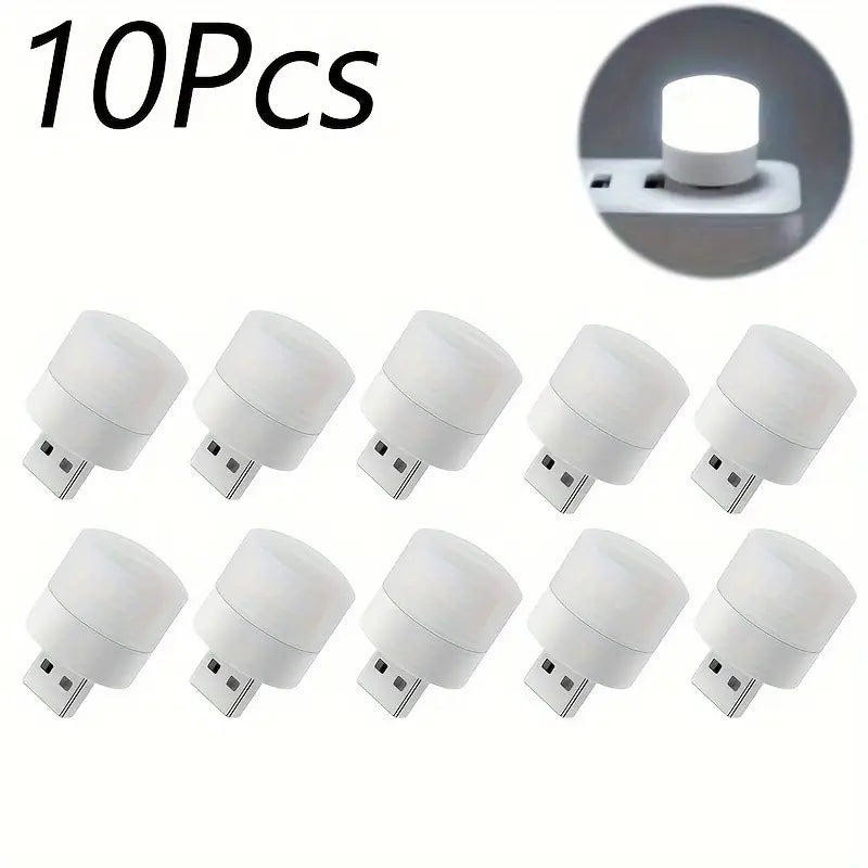 10pcs Mini USB Night Light