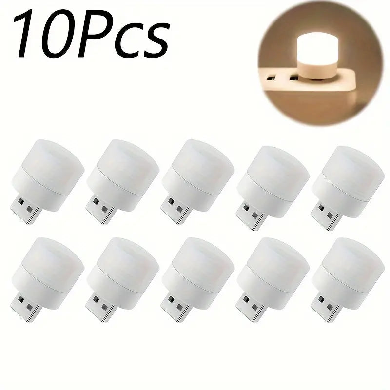10pcs Mini USB Night Light