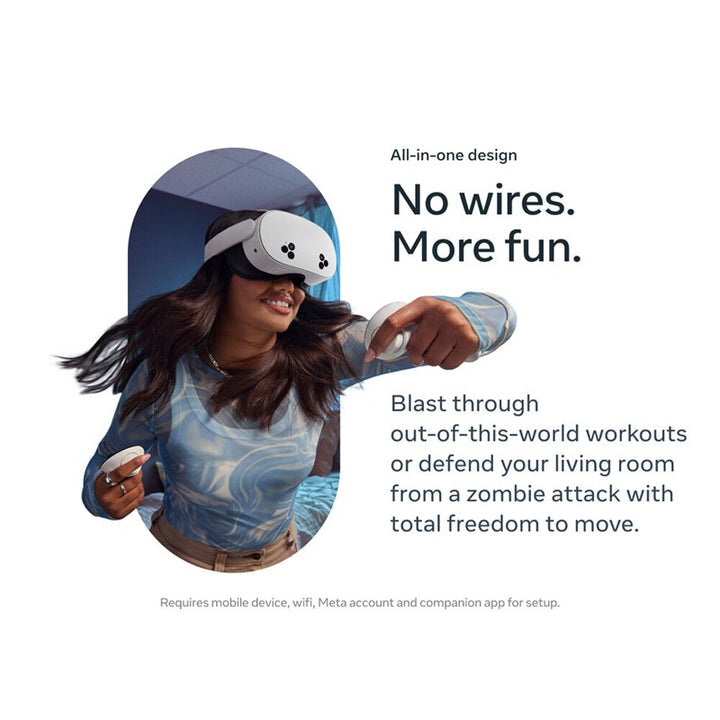 Oculus Meta Quest 3S All in One VR Gaming Headset, 128 GB
