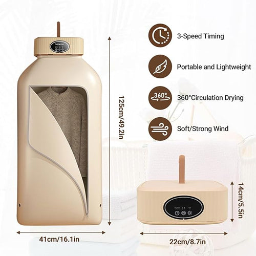 Portable Clothes Dryer, Mini Portable Drying Machine 1029
