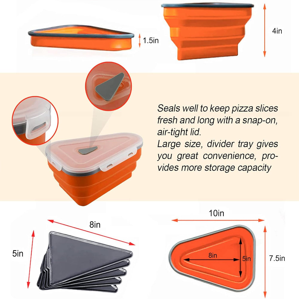 Reusable Expandable Pizza Storage Container