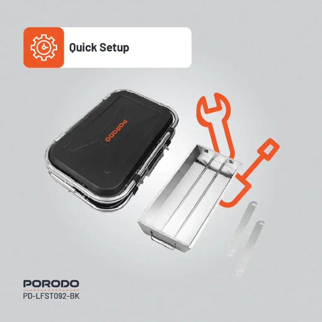 Porodo Portable & Foldable BBQ Grill