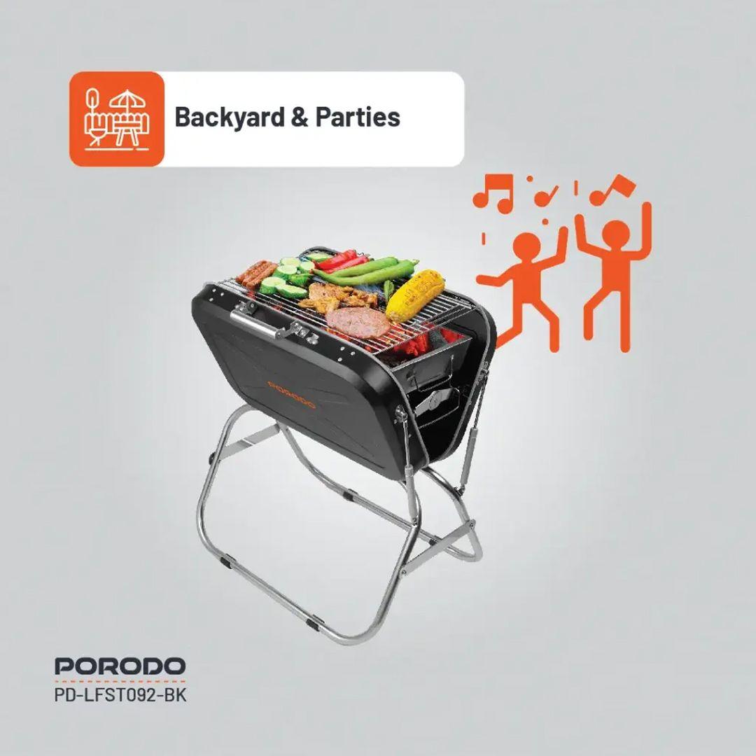 Porodo Portable & Foldable BBQ Grill