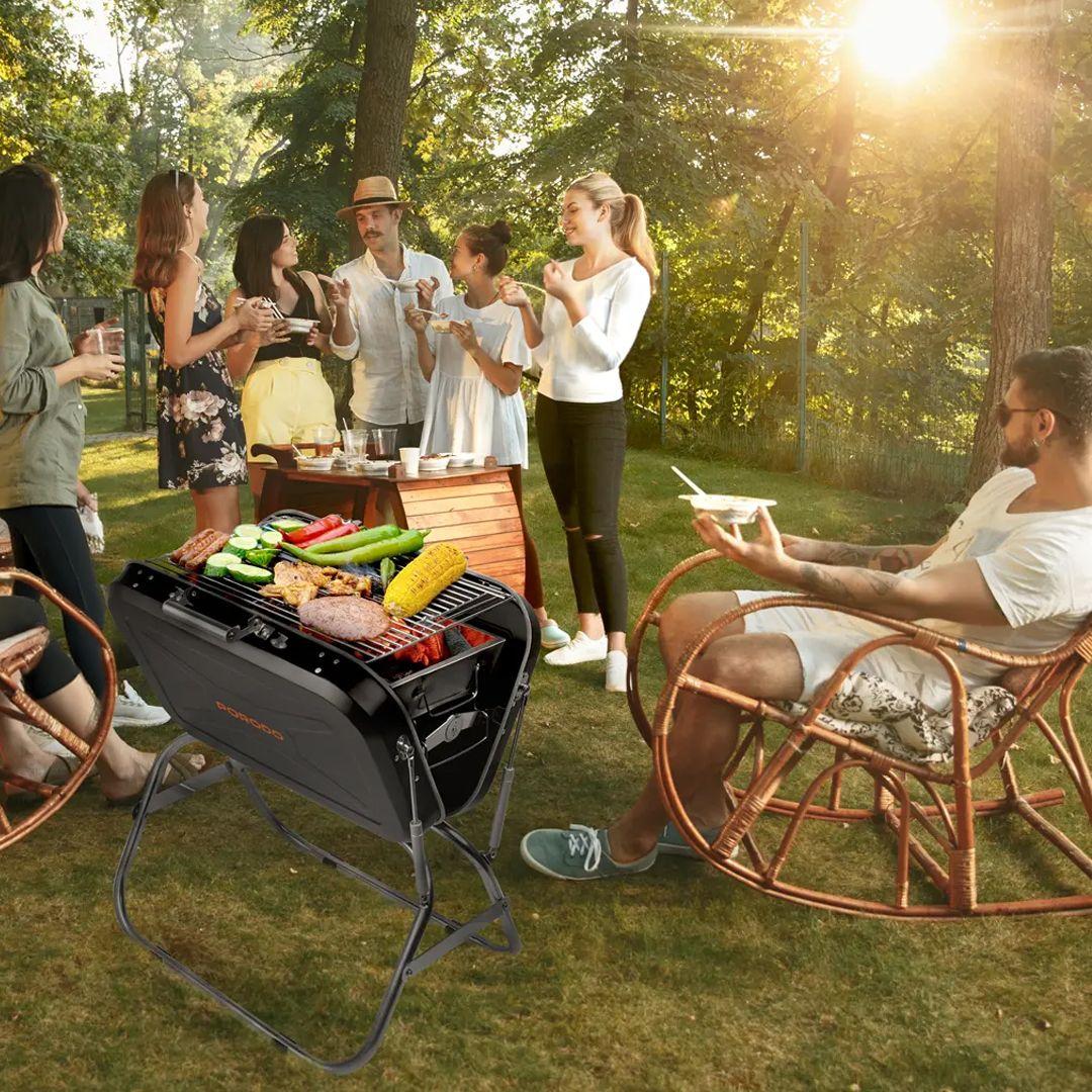 Porodo Portable & Foldable BBQ Grill