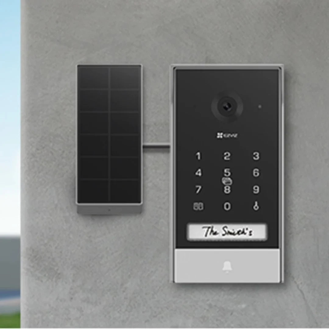 EZVIZ CS-EP7 3MP (2K) Smart Doorbell Camera with Display and Solar Panel