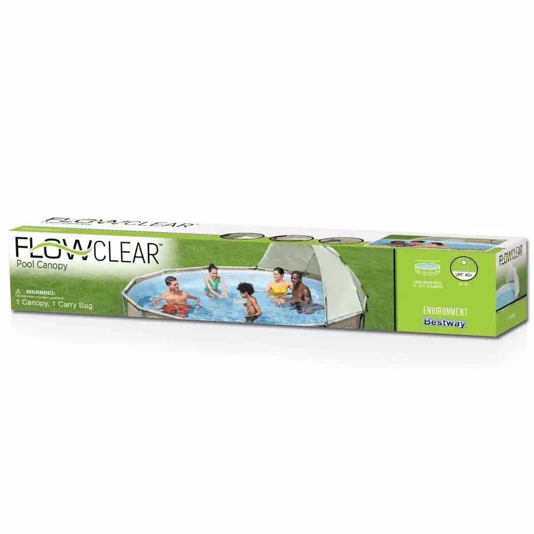 Bestway (BST-18)مظلة شمسية دائرية لحمام السباحة من