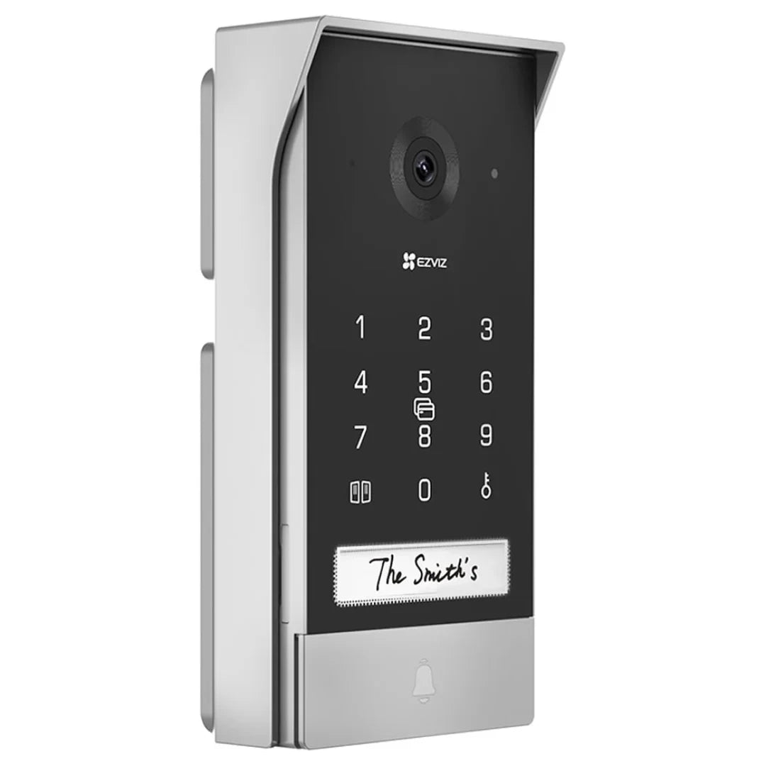 EZVIZ CS-EP7 3MP (2K) Smart Doorbell Camera with Display and Solar Panel