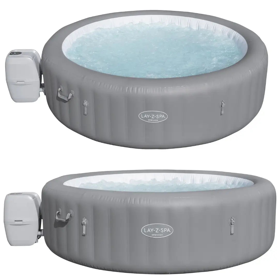 Bestway Lay-Z-Spa Inflatable Jacuzzi with Air Massage System (170 x 66 cm) - St.Lucia
