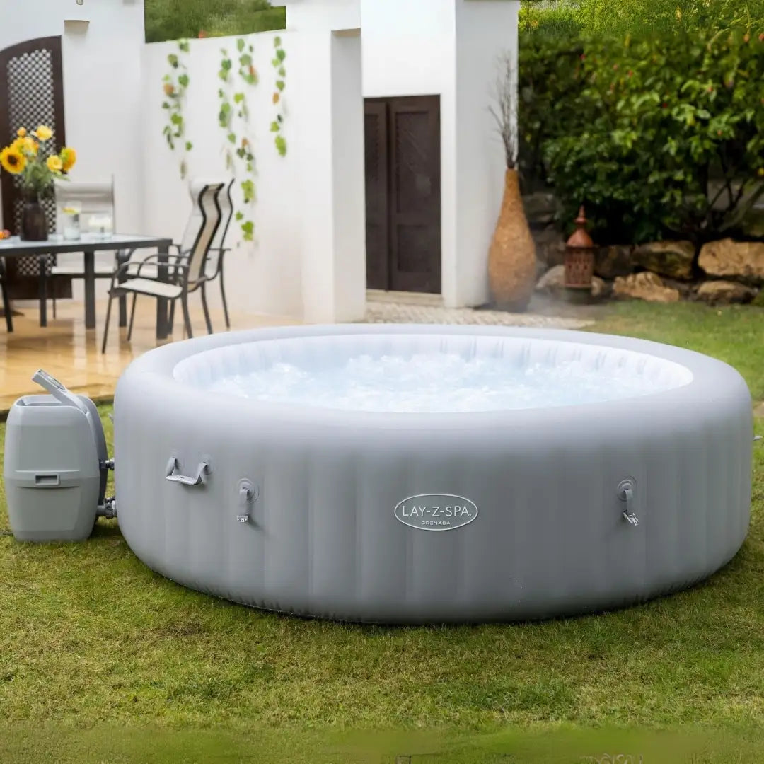 Bestway Lay-Z-Spa Inflatable Jacuzzi with Air Massage System (170 x 66 cm) - St.Lucia