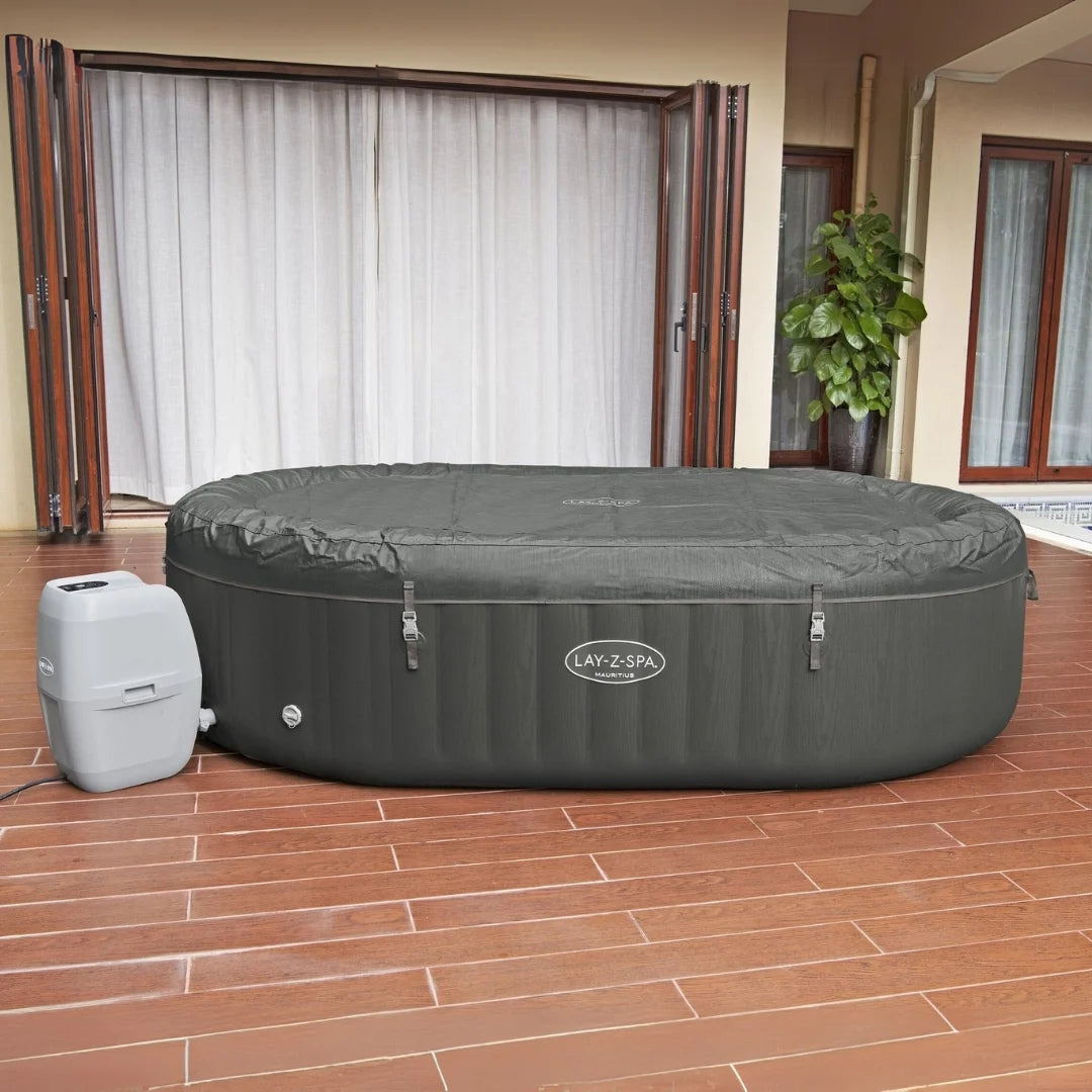Bestway Lay-Z Spa Inflatable Jacuzzi with Air Massage System (180 x 71 cm) - Mauritius