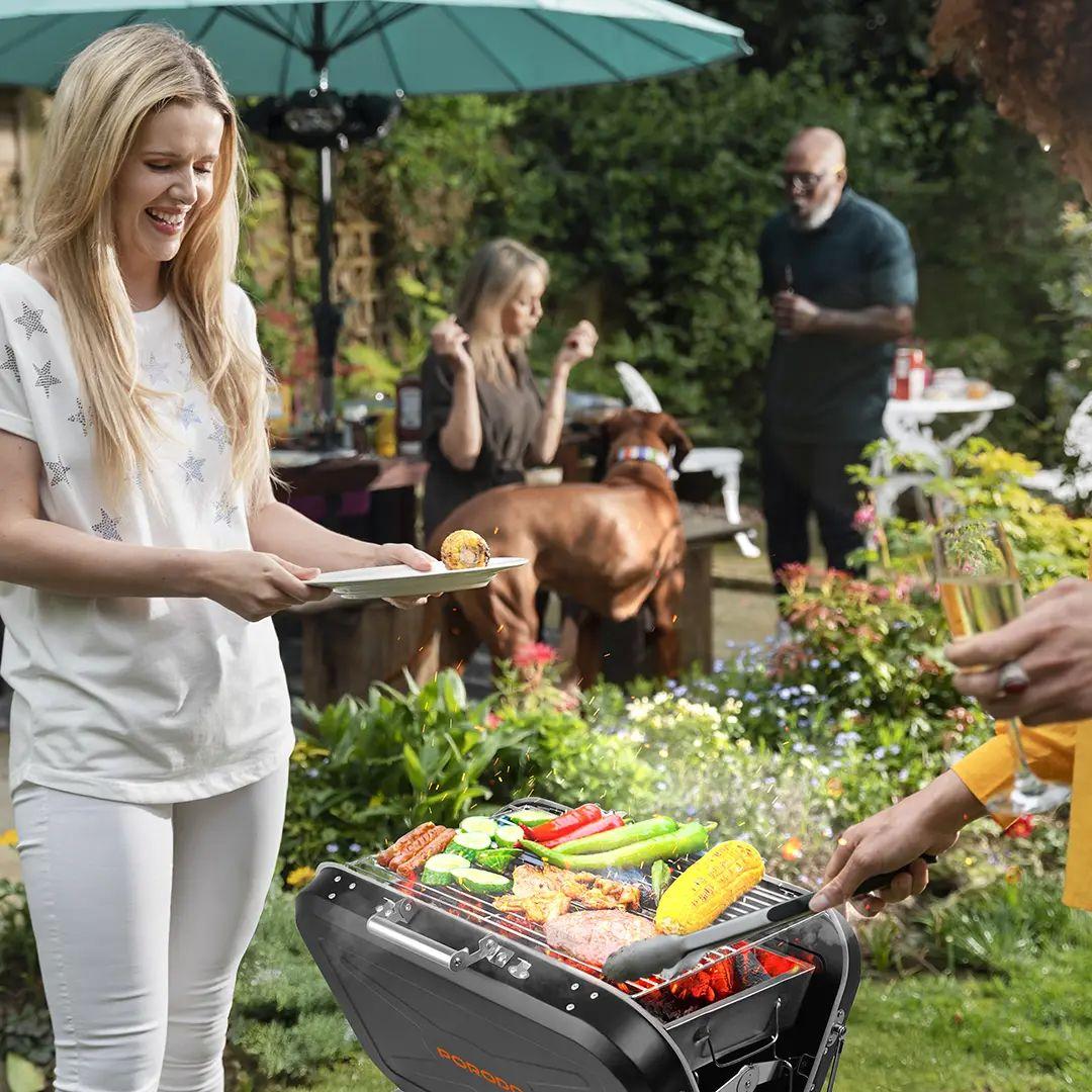 Porodo Portable & Foldable BBQ Grill
