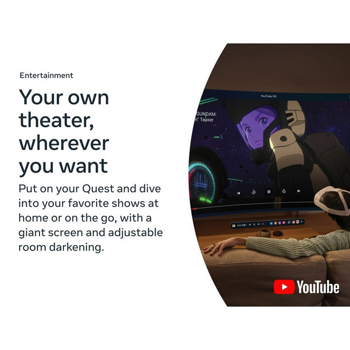 Oculus Meta Quest 3S All in One VR Gaming Headset, 128 GB