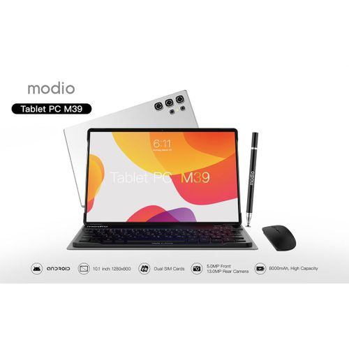 Modio M39 Tablet PC 8GB RAM 512GB ROM virtual storage 10.1 Inches
