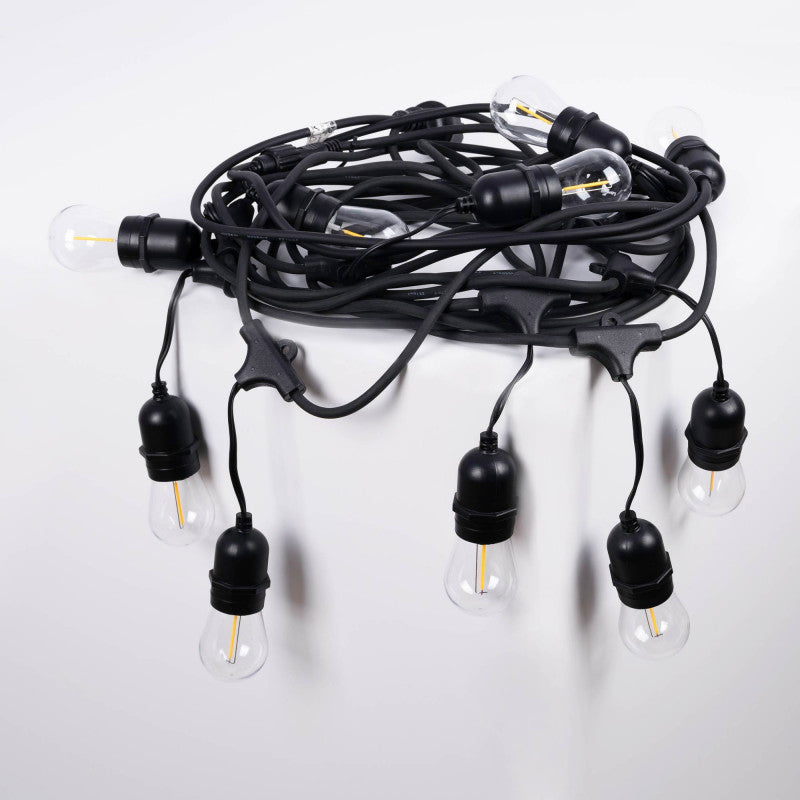 LED Lighting string light set with a plug.