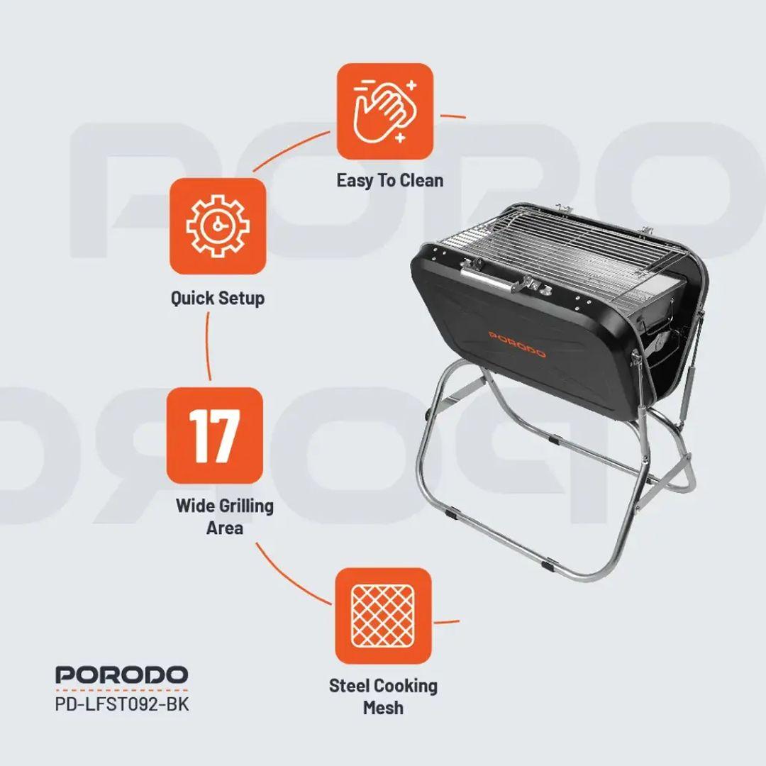 Porodo Portable & Foldable BBQ Grill