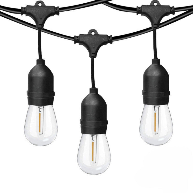 LED Lighting string light set with a plug.