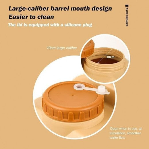 20-litres Water Jar with a Tap and Soap Box Suitable