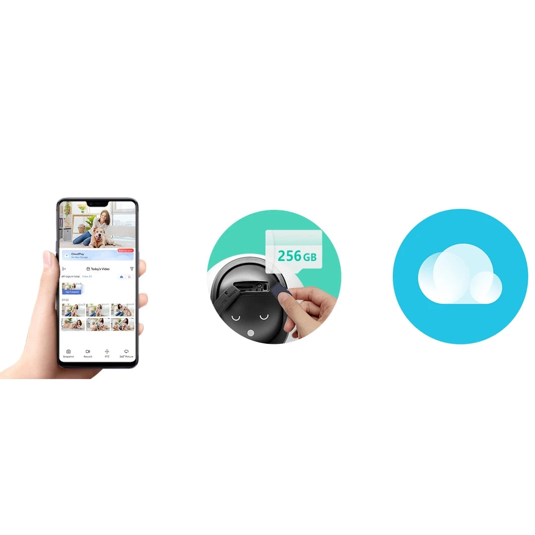 EZVIZ CS-C6 Smart Surveillance Camera with 4MP (2K) , Color Night Vision, and Wi-Fi Connectivity