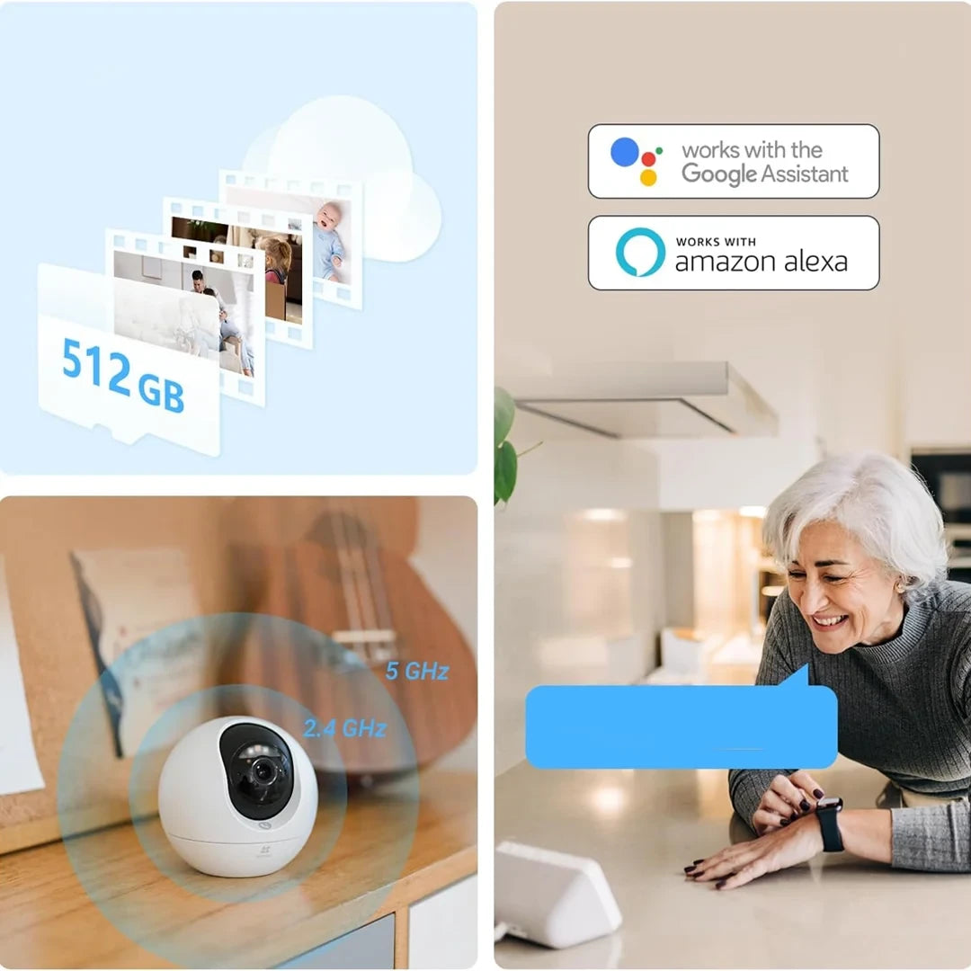 EZVIZ C6c-4K Smart Surveillance Camera with 8MP (4K)