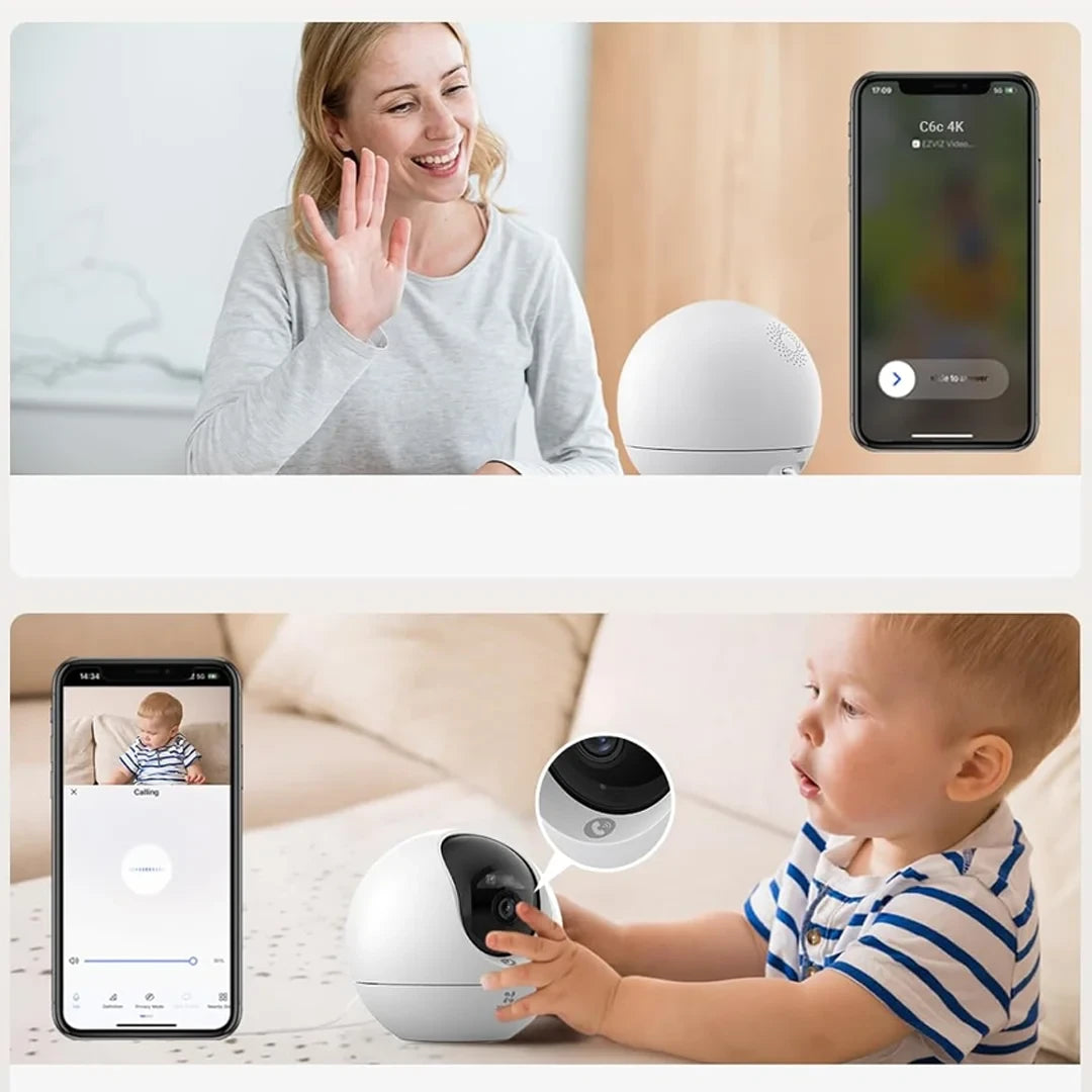 EZVIZ C6c-4K Smart Surveillance Camera with 8MP (4K)