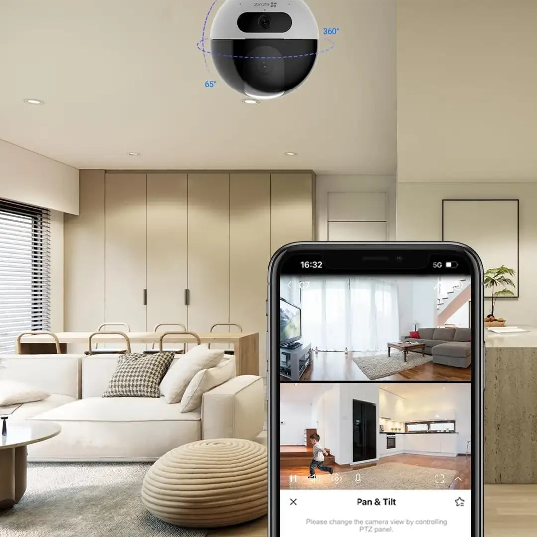 EZVIZ CS-C7 4MP (2K) Dual Smart Security Camera with Night Vision