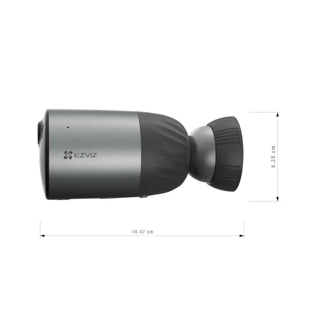 EZVIZ CS-BC1C 4MP (2K) eLife Smart Surveillance Camera Rechargeable and Night Vision