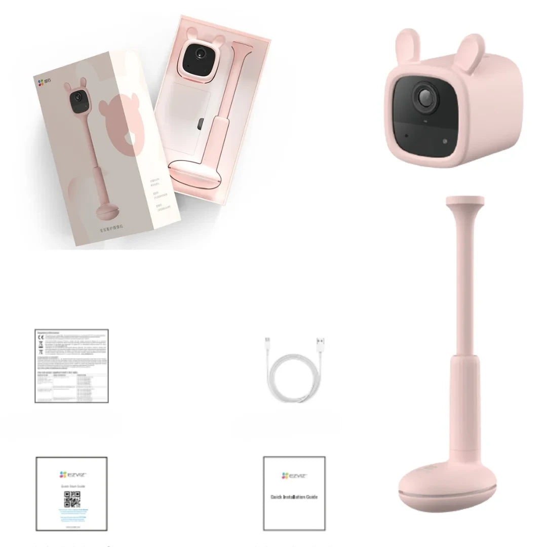 EZVIZ CS-BM1 2MP (FHD) Smart Baby Security Camera with Night Vision