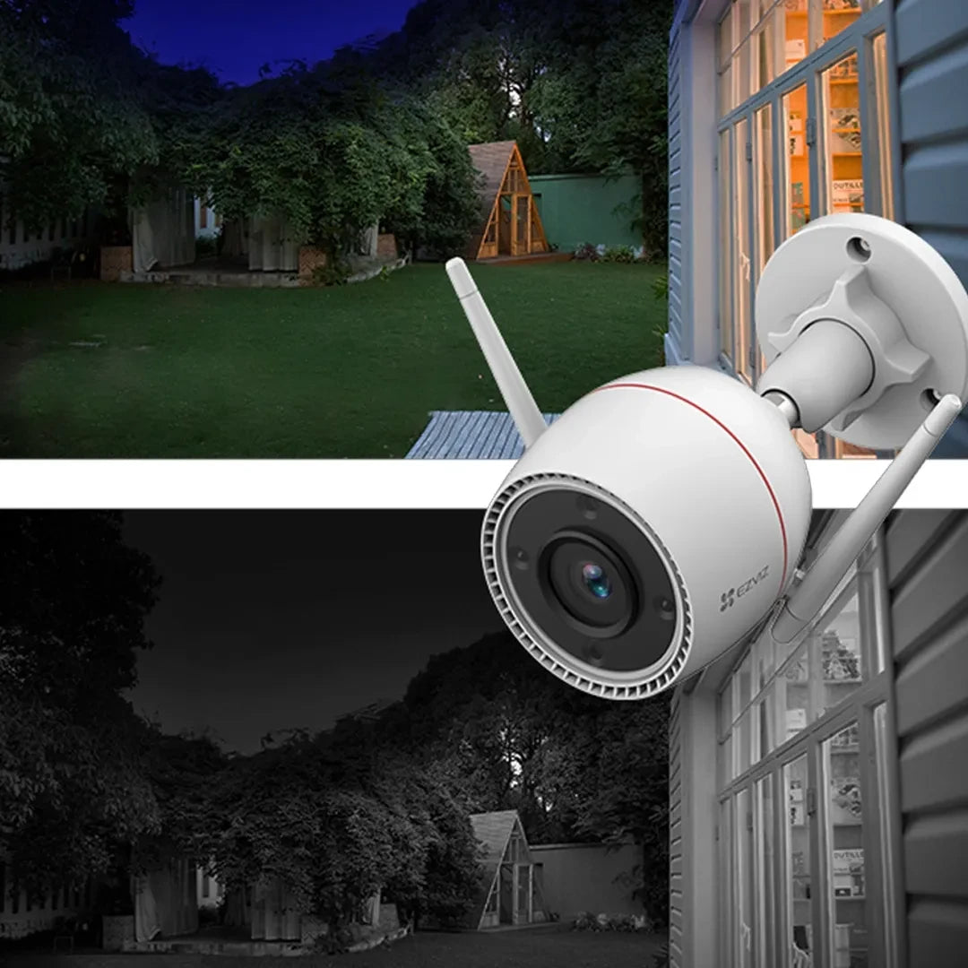 EZVIZ CS-H3C 3MP (2K) Smart Security Camera with Night Vision