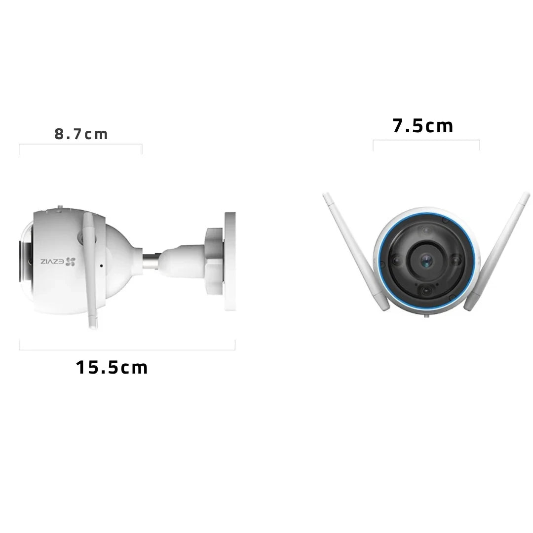 Smart Security Camera with Night Vision