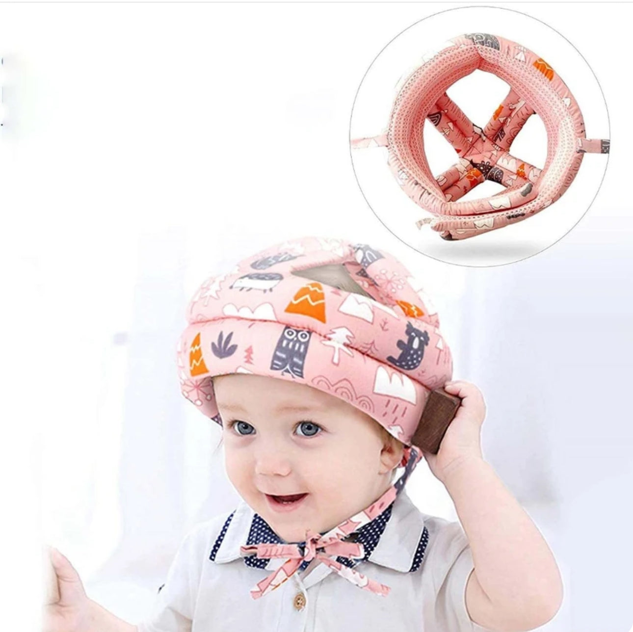 قبعة أطفال قابلة للتعديل لحماية الرأس من الصدمات