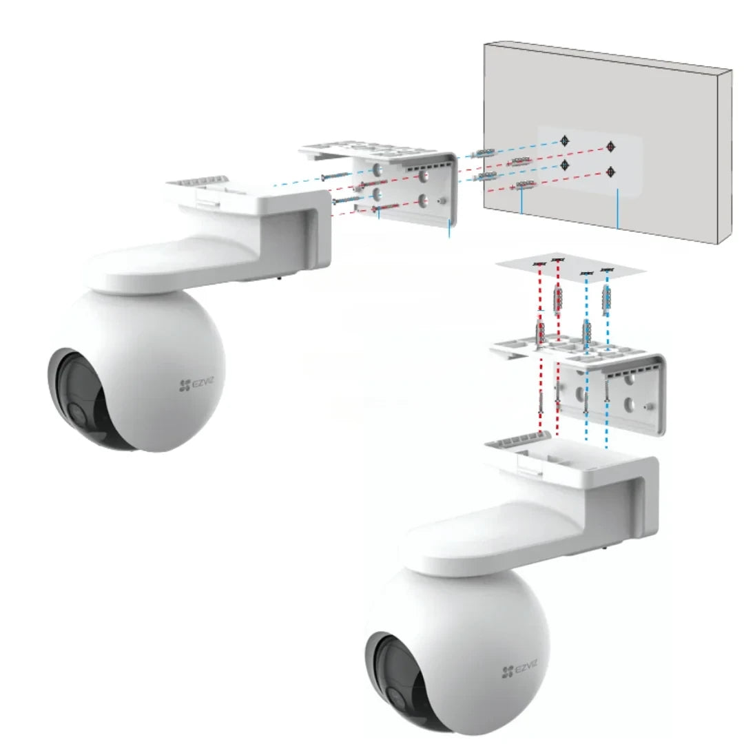 EZVIZ CS-EB8-4G 4MP (2K) Smart Security Camera with 4G Connection and Night Vision