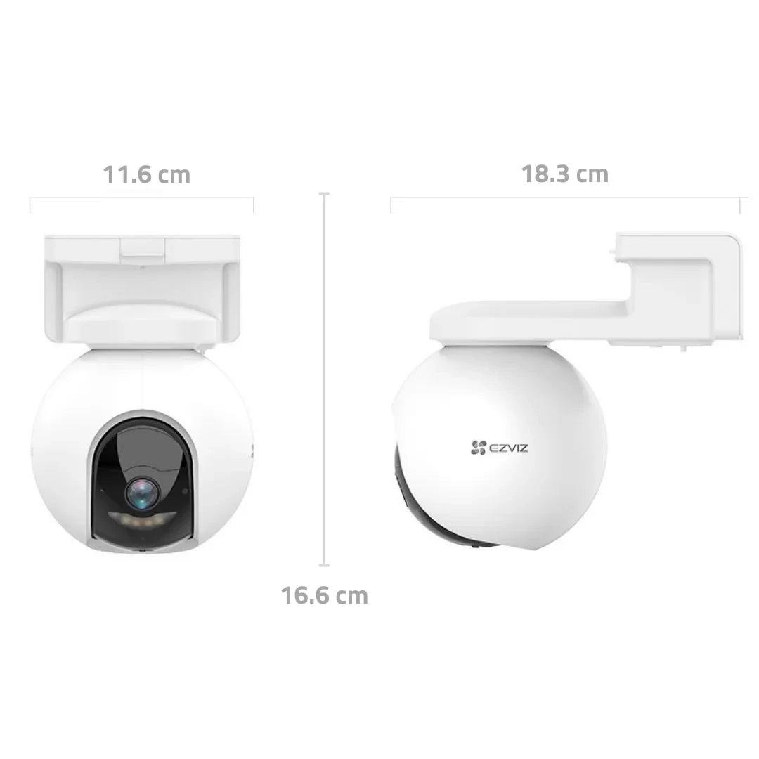 EZVIZ CS-EB8-4G 4MP (2K) Smart Security Camera with 4G Connection and Night Vision