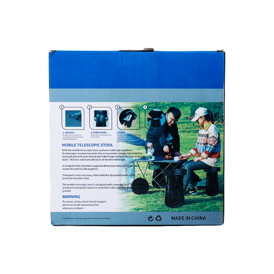 Foldable Telescopic Stool