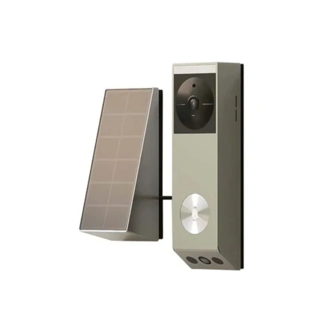 EZVIZ CS-EP3 4MP (2K) Dual Lens Smart Doorbell Camera Rechargeable with Solar Panel