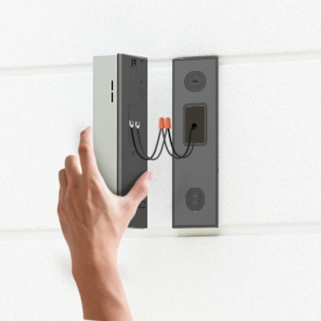 EZVIZ CS-EP3 4MP (2K) Dual Lens Smart Doorbell Camera Rechargeable with Solar Panel