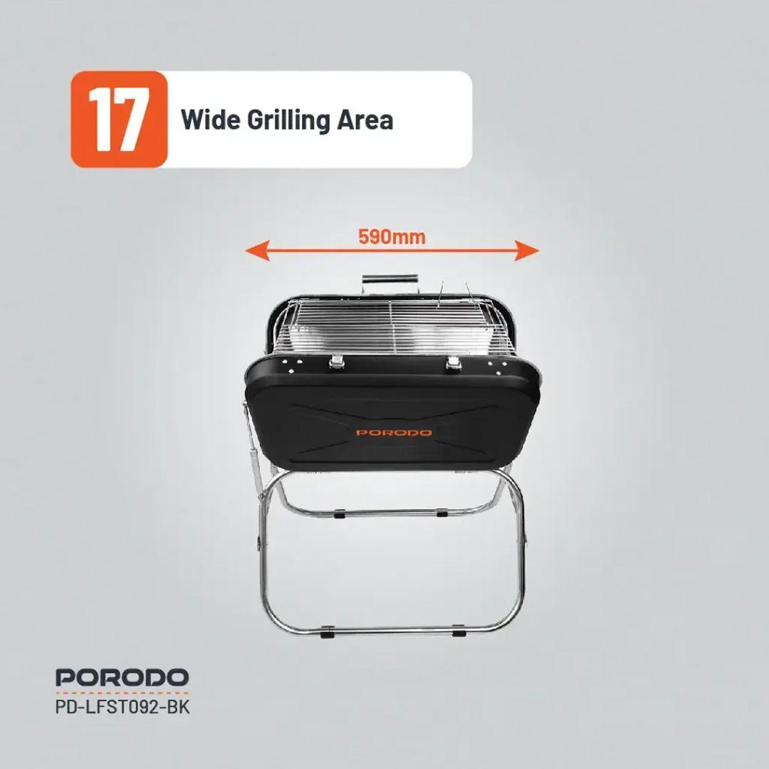 Porodo Portable & Foldable BBQ Grill