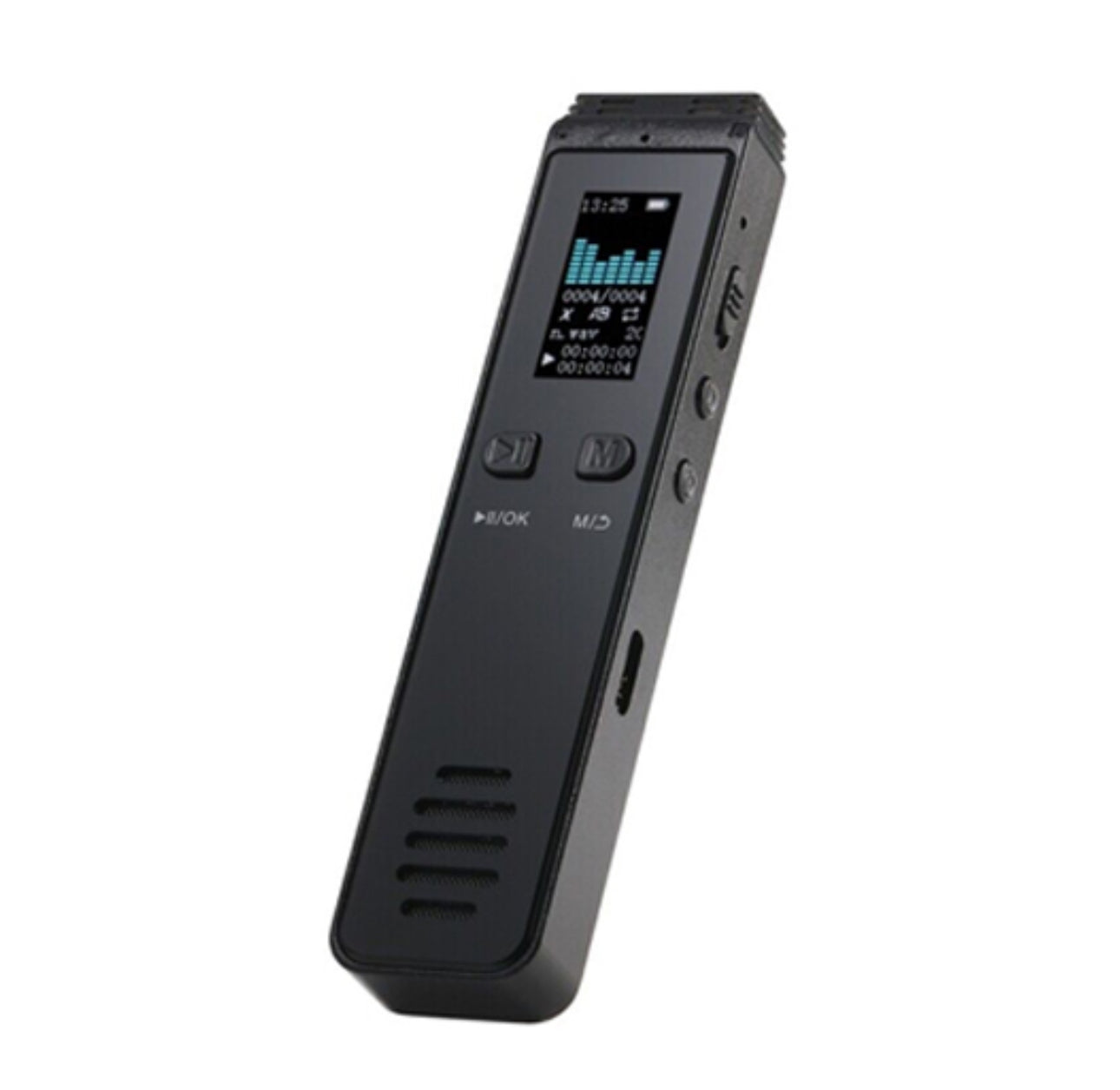 مسجل صوت رقمي BT مسجل صوتي نشط مع خاصية تقليل الضوضاء