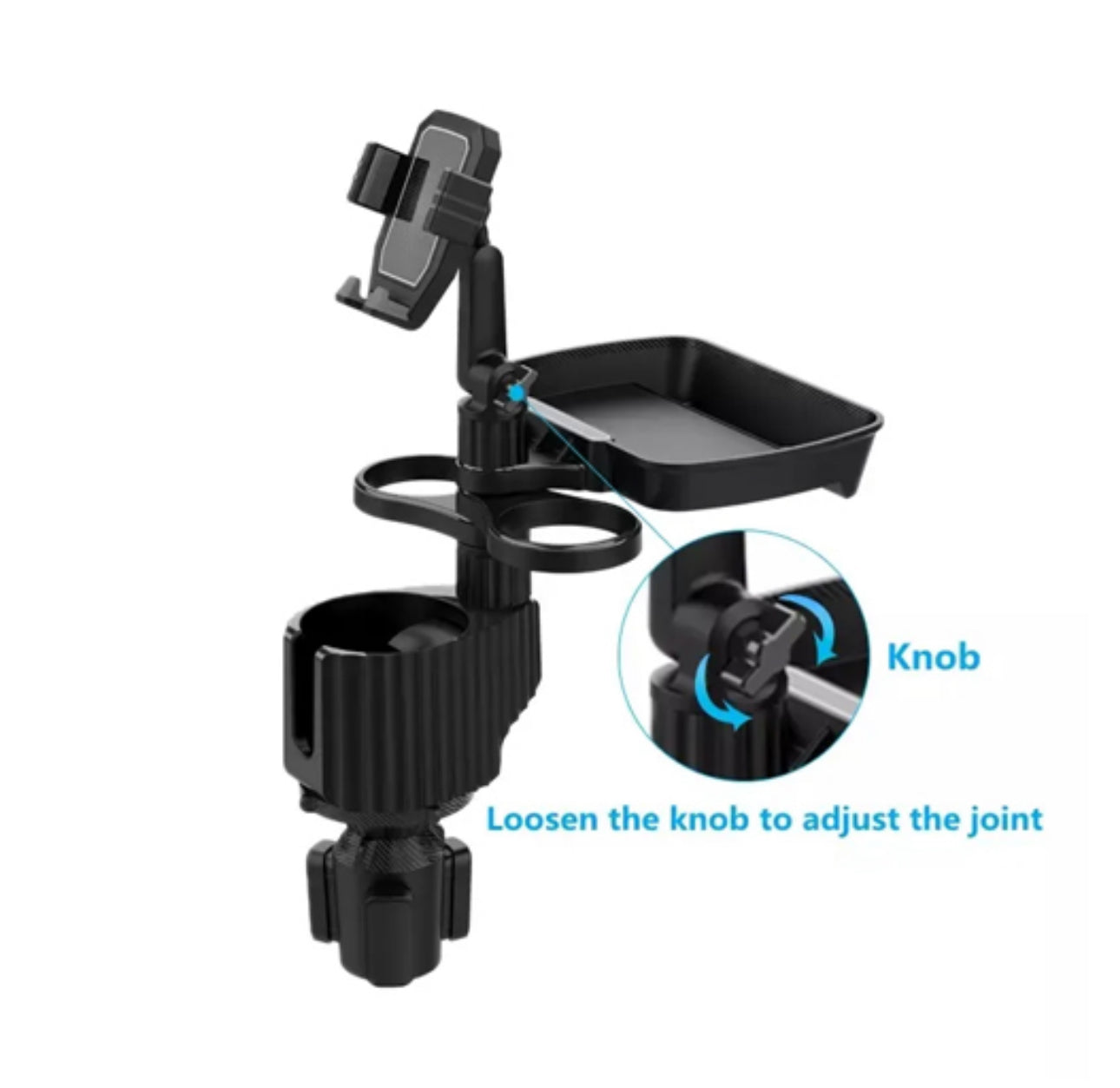 5in1 multifunctional car cup stand  CUP-A06