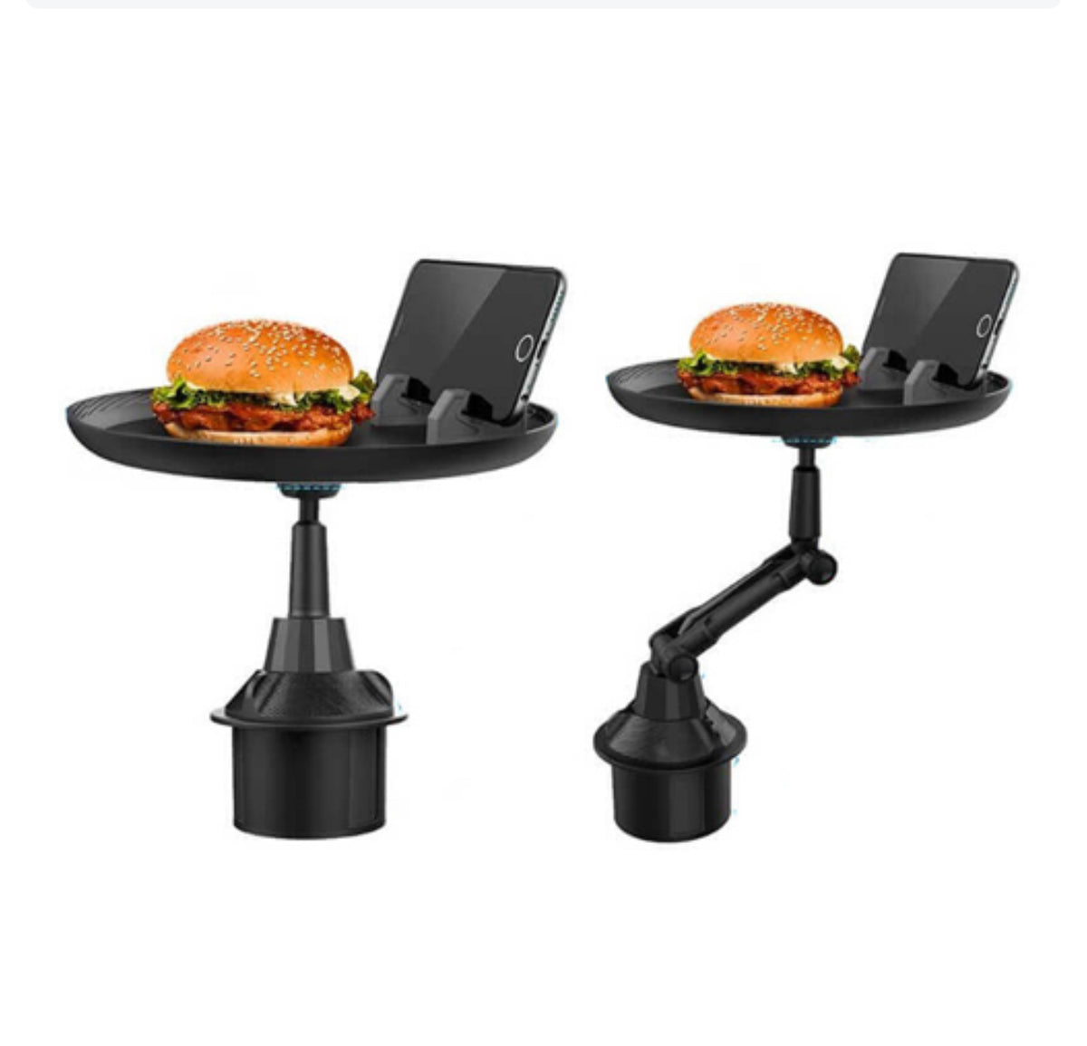 Car Cup Holder Food Tray