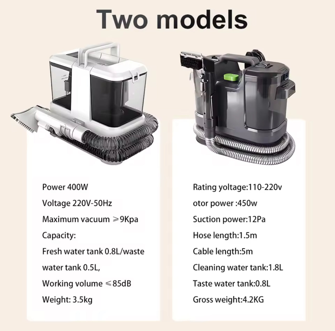 مكنسة كهربائية منزلية متعددة الاستخدامات لتنظيف السجاد والستائر والأقمشة والأريكة